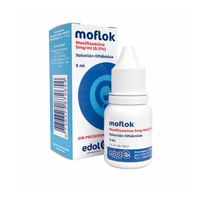 Moflok Suspenci&oacute;n Oft&aacute;lmica - Frasco 5 Ml