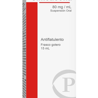 Simeticona 80mg/ml Suspensi&oacute;n Oral - Frasco 15 ML