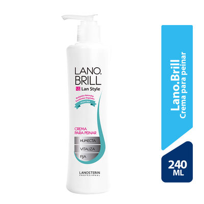 Crema Para Peinar Lanstyle - Frasco 240 ML