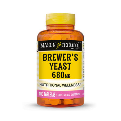 Levadura de Cerveza - Frasco 100 UN