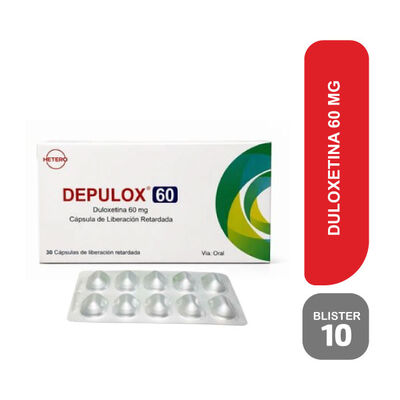 Depulox 60 - Blister 10 c&aacute;psulas