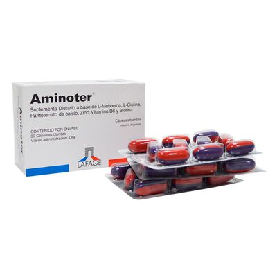 Aminoter C&aacute;psulas Blandas - Caja 30 UN