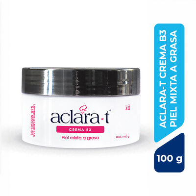Aclara-T Crema B3 Piel Mixta A Grasa - Pote 100 Gr