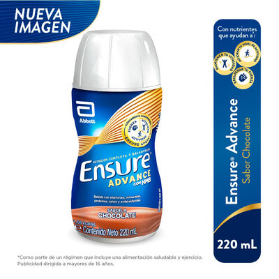 Ensure Advance L&iacute;quido Chocolate - Frasco 220 ML