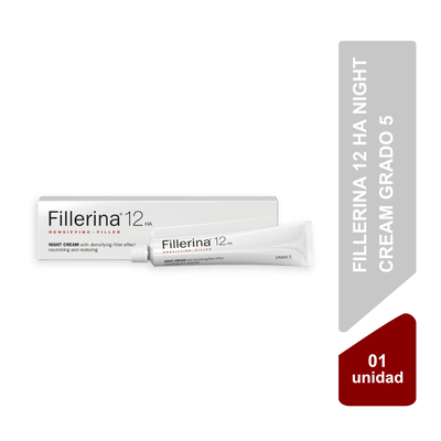 Fillerina&reg; 12 Ha Night Cream Grado 5 - Tubo 50 ML