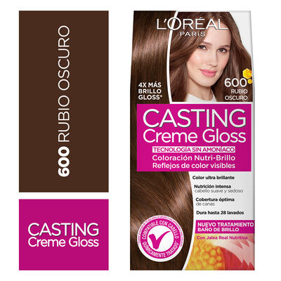 Tinte Casting Creme Gloss 600 Rubio Oscuro - Caja 1 UN