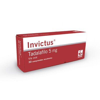 Invictus 5 Mg Comprimidos Recubiertos - Caja 30 UN
