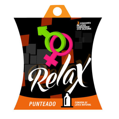 Preservativo Relax Punteado - Caja 3UN