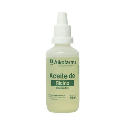 Aceite de Ricino - Frasco 30 Ml