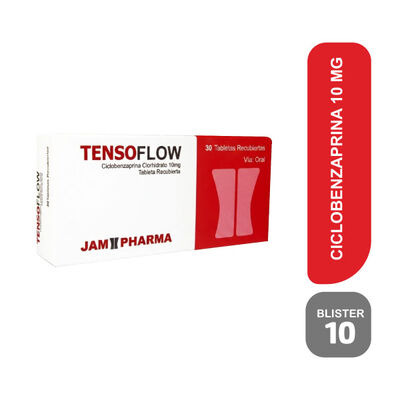 Tensoflow 10MG - Blister 10  tabletas recubiertas