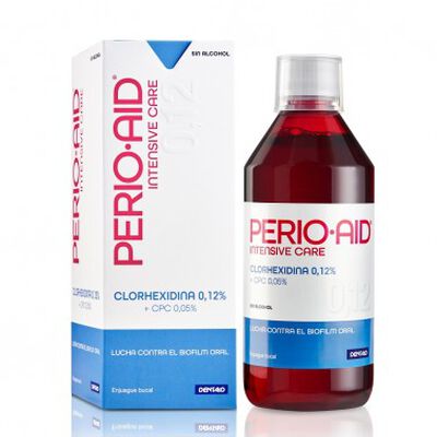 Perio Aid 0.12% Intensive Care Enjuague Bucal -  Frasco 500 ML