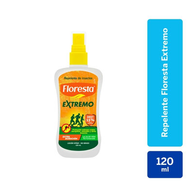 Repelente Floresta Extremo en Loci&oacute;n - Frasco 120 ML