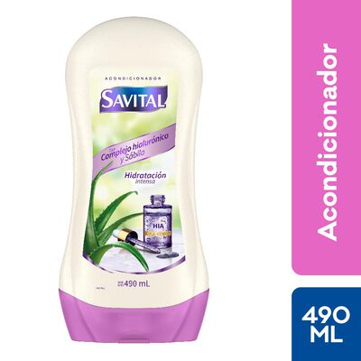 Savital Acondicionador Complejo Hialur&oacute;nico y S&aacute;bila - Frasco 490 ML