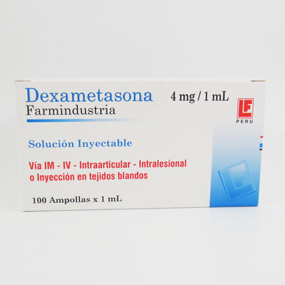 Dexametasona 4 Mg - Ampolla 1 UN