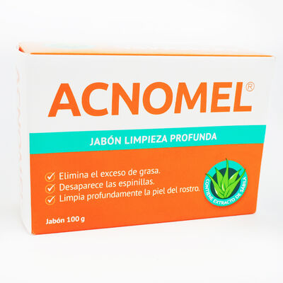 Jab&oacute;n Acnomel - Barra 100 G
