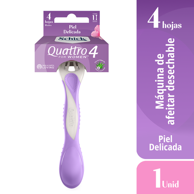Schick Quattro Women Sensitive - Unidad 1 UN