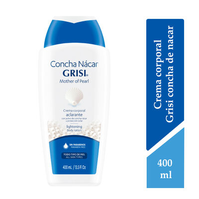 Grisi Crema Corporal Concha de N&aacute;car - Frasco 400 ML