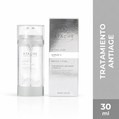 Atache Vital Antiage Retinol + CoQ10 Serum 2 - Frasco 30 Ml