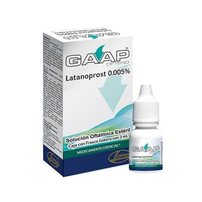Gaap Ofteno 0.005% Soluci&oacute;n Oft&aacute;lmica Esteril - Frasco 3 ML