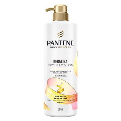 Shampoo Pantene Keratina- Frasco 510 ML