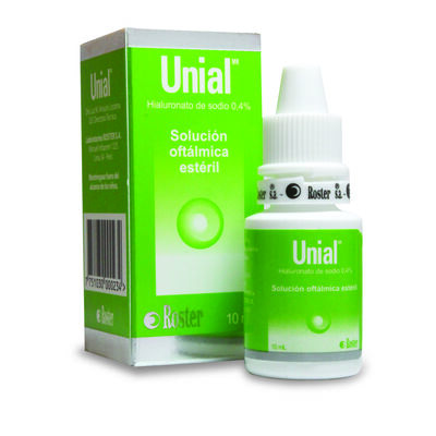 Unial Lubri Gotas Oftalmol&oacute;gicas - Frasco 10 ML