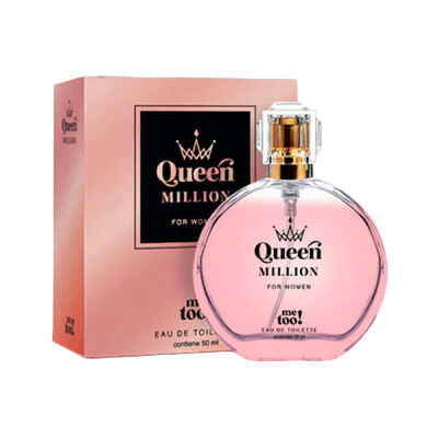 Perfume Me too Queen Million para mujer - Frasco 50 Ml