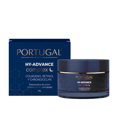 Portugal Crema Facial HY-Advance Complex Noche - Frasco 50 G