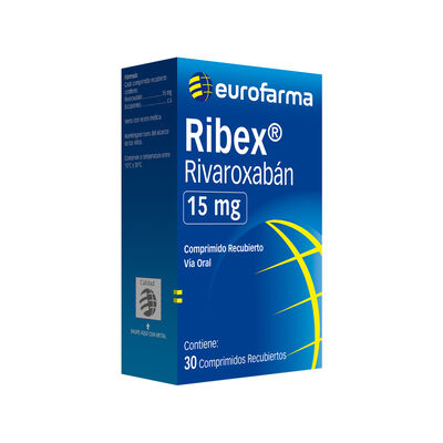 Ribex 15 Mg - Caja 30 Comprimidos Recubiertos