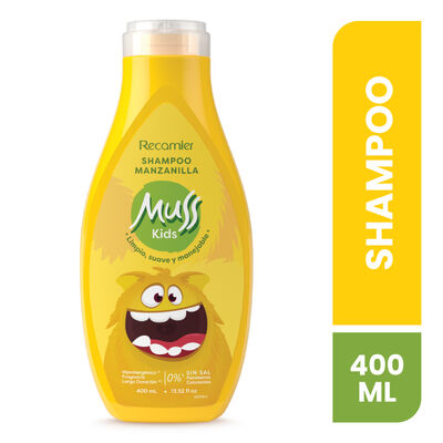Muss Kids Shampo Manzanilla - Frasco 400 ML