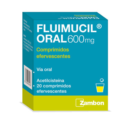 Fluimucil 600 Mg - Caja 20 UN