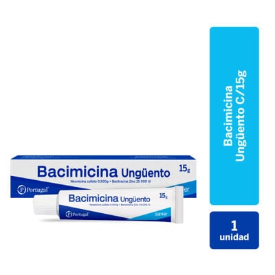 Bacimicina  Ung&uuml;ento - Tubo 15 gr