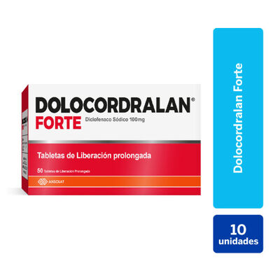 Dolocordralan Forte 100Mg Tabletas de Liberaci&oacute;n Prolongada - Bl&iacute;ster 10 UN