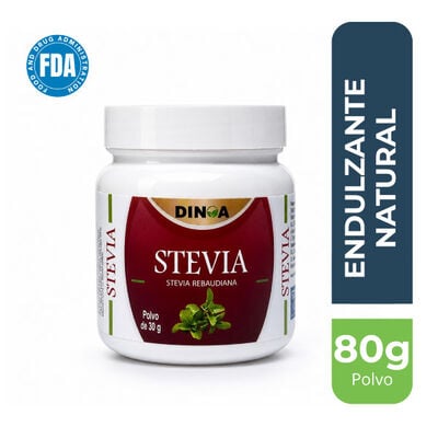 Stevia Rebaudiana - Frasco 80 Gr