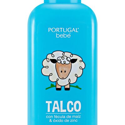 Portugal Beb&eacute; Talco Con Almid&oacute;n de Ma&iacute;z - Frasco 250 Gr