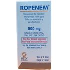 Meropenem 500 MG Polvo para Soluci&oacute;n Inyectable y Perfusi&oacute;n Vial - Caja 1 UN, , large image number null