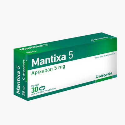 Mantixa 5mg Comprimido recubierto - Caja 30 UN