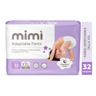 Pa&ntilde;al Mimi Aptable Pants Talla XXL - Bolsa 32 UN