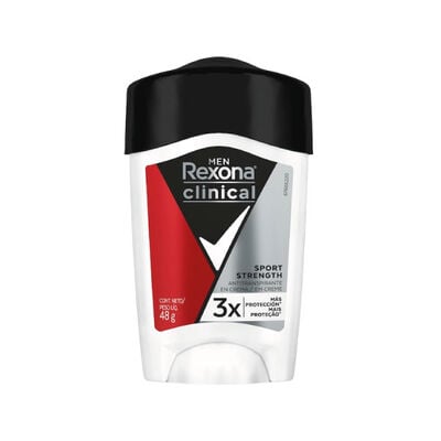 Desodorante Rexona Clinical Crema Sport  Men - Frasco 48g