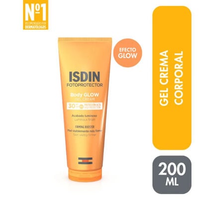 Fotoprotector Isdin Body Glow FPS 30 - Frasco 200 Ml