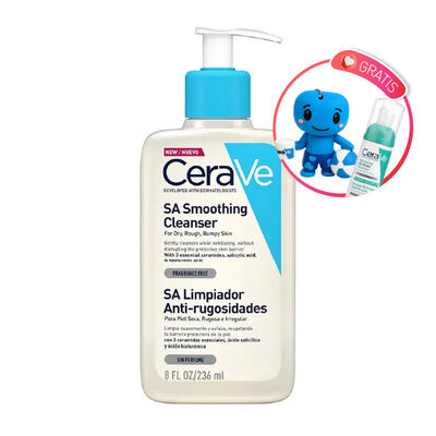 Cerave SA Gel Limpiador Anti-Rugosidades - Frasco 236 ML