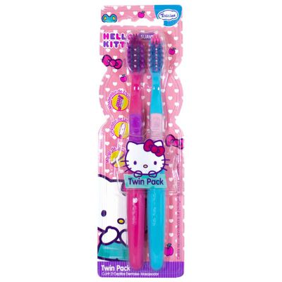 Cepillo Dental Tuinies Hello Kitty - Pack 2 UN