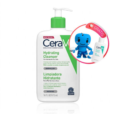 Cerave Limpieza Hidratante - Frasco 473 Ml