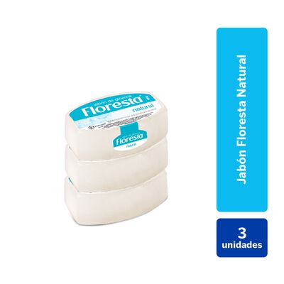 Floresta Jab&oacute;n Glicerina 110 G - Pack 3 UN