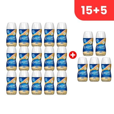 Pack 20 Ensure Advance L&iacute;quido Vainilla - Frasco 220 ML