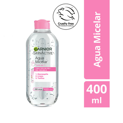 Garnier Agua Micelar Piel Normal - Frasco 400 ML