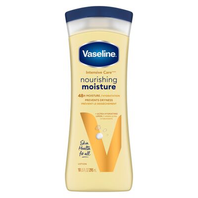Loci&oacute;n Corporal Vaseline Nourishing Moisture - Frasco 295 ML