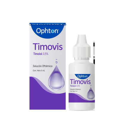 Timovis 0.5% Soluci&oacute;n Oft&aacute;lmica Gotas - Frasco 5 ML
