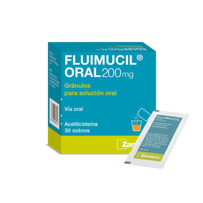 Fluimucil Oral 200 Mg - Sobre 1 UN