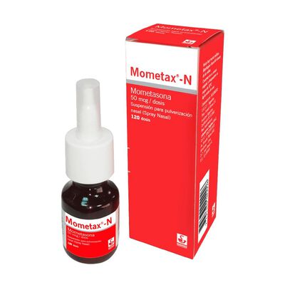 Mometax-N 50 Mcg Suspensi&oacute;n para pulverizaci&oacute;n Nasal - Frasco 120 Dss