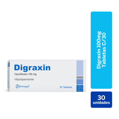 Digraxin 100 Mg Tabletas - Caja 30 UN